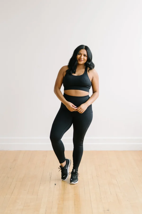 Sports Bras>Maven Thread Adjustable Sports Bra - Black
