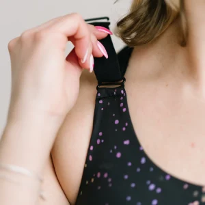 Sports Bras>Maven Thread Adjustable Sports Bra - Rainbow Foil