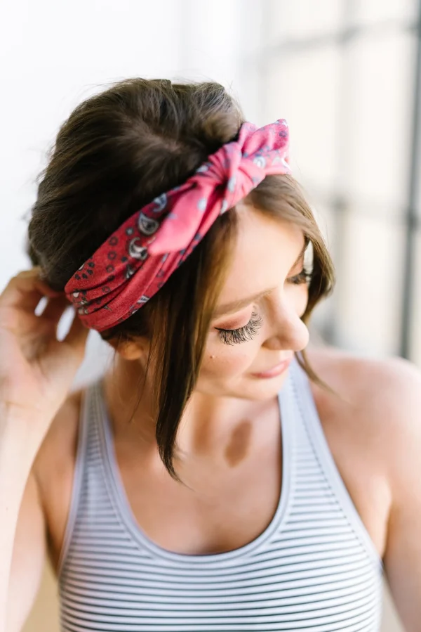 Headbands>Maven Thread BANDANA - 4'' Bow Headband