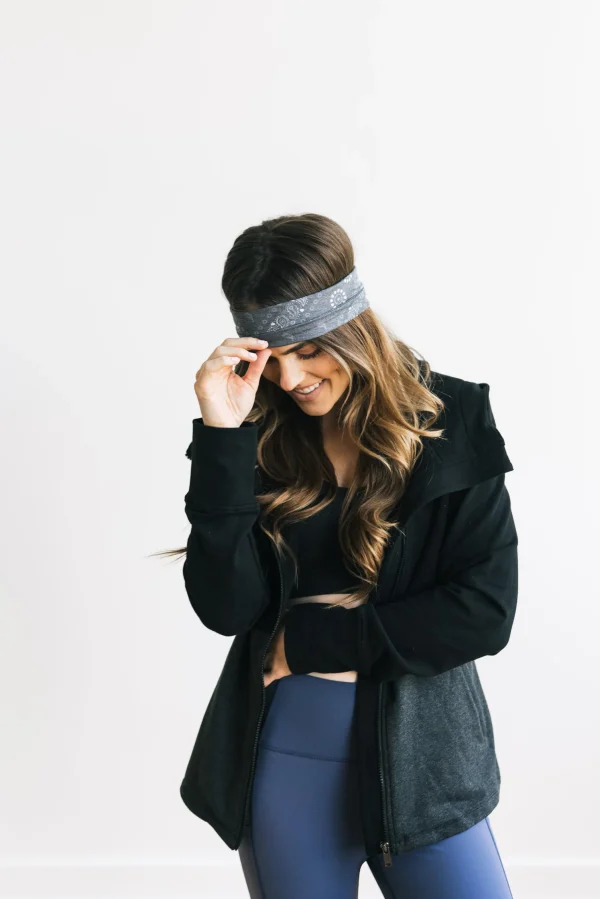 Headbands>Maven Thread BANDANA Bu0026W - 4'' Headband