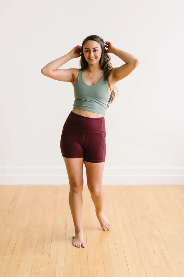 Shorts>Maven Thread Biker Shorts - 6'' - Burgundy