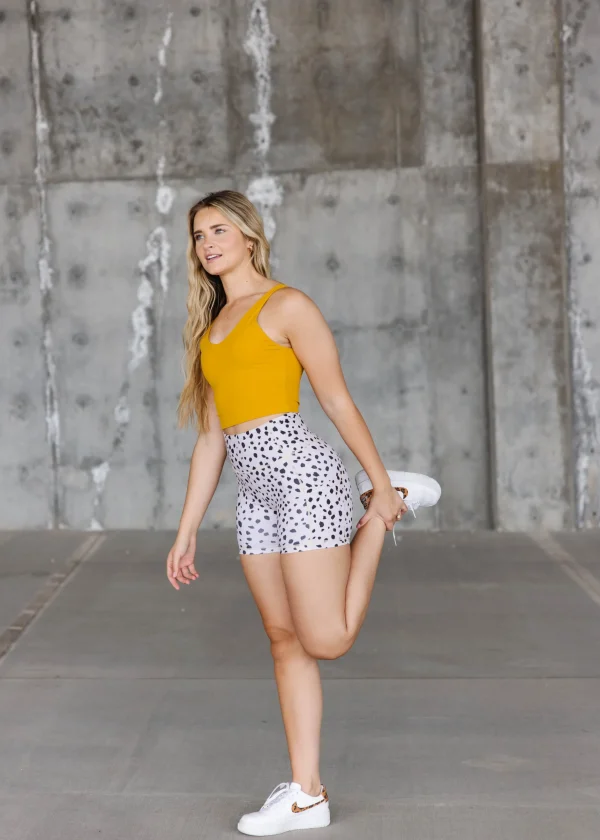Shorts>Maven Thread Biker Shorts - 4'' - Dalmatian