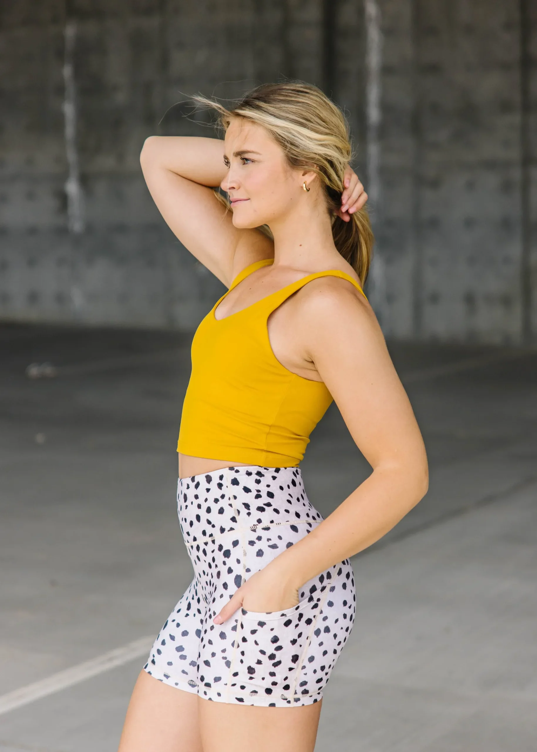 biker_shorts____dalmatian_6.webp Shorts>Maven Thread Biker Shorts - 4'' - Dalmatian