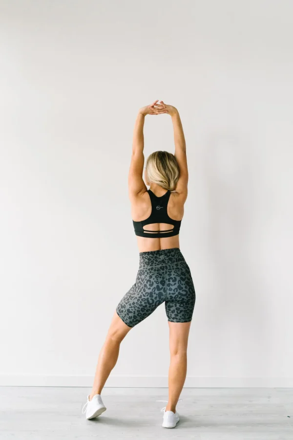 Shorts>Maven Thread Biker Shorts - 8'' - Grey Leopard