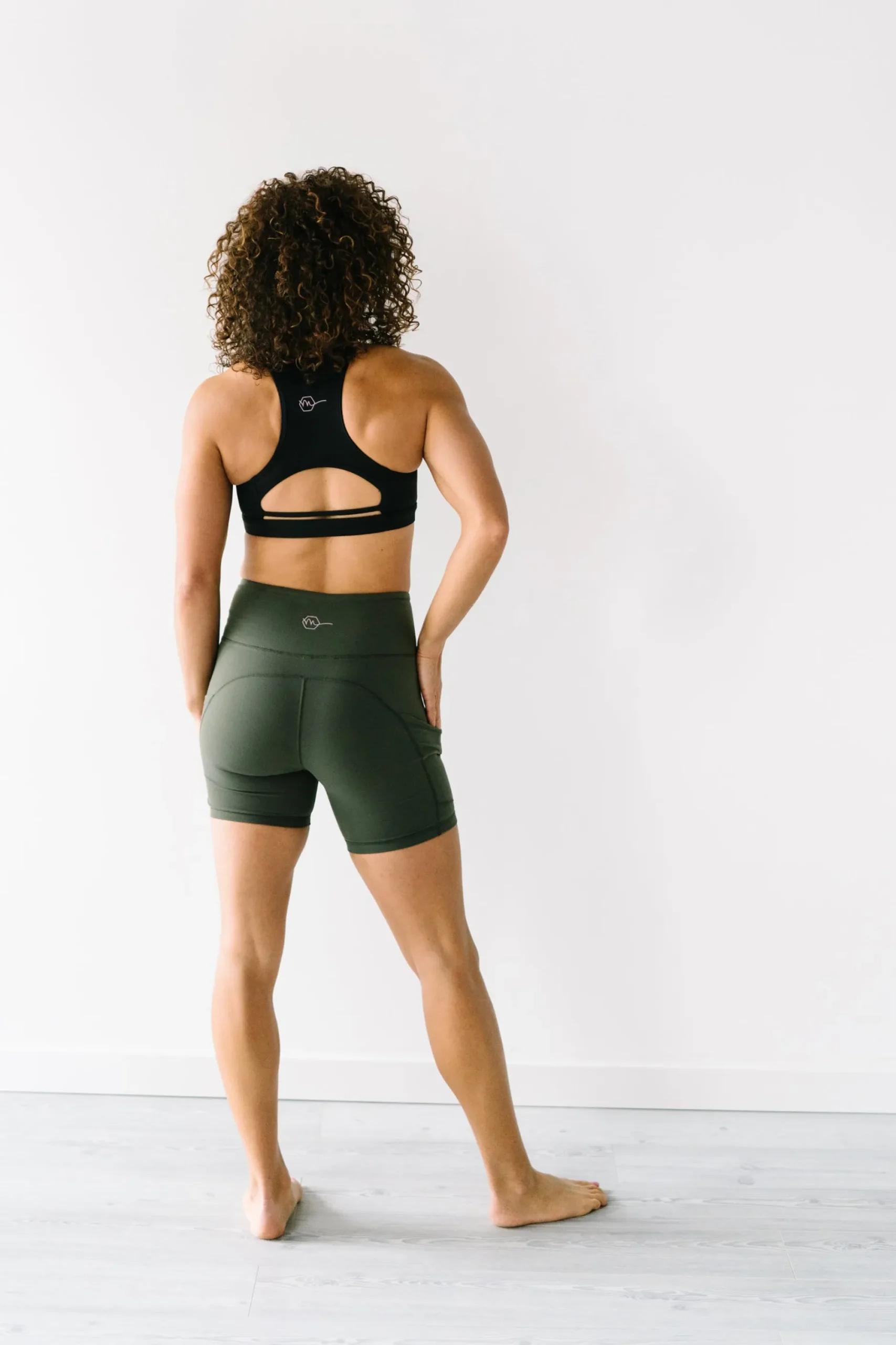 biker_shorts____olive_gre_6.webp Shorts>Maven Thread Biker Shorts - 8'' - Olive Green