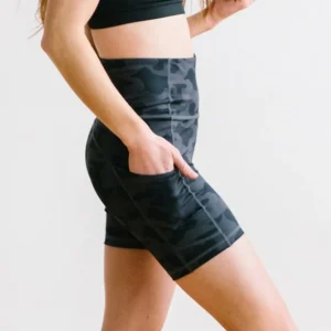 Shorts>Maven Thread Biker Shorts - 6''- Black Camo