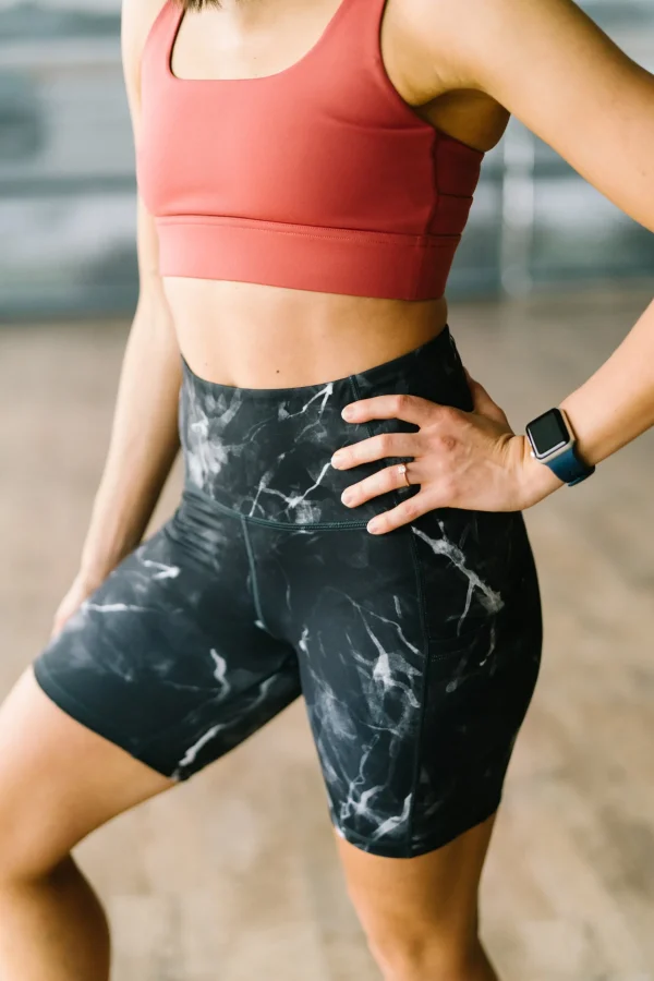 Shorts>Maven Thread Biker Shorts - 6''- Black Marble