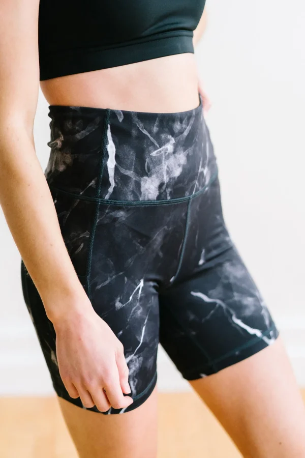 Shorts>Maven Thread Biker Shorts - 6''- Black Marble