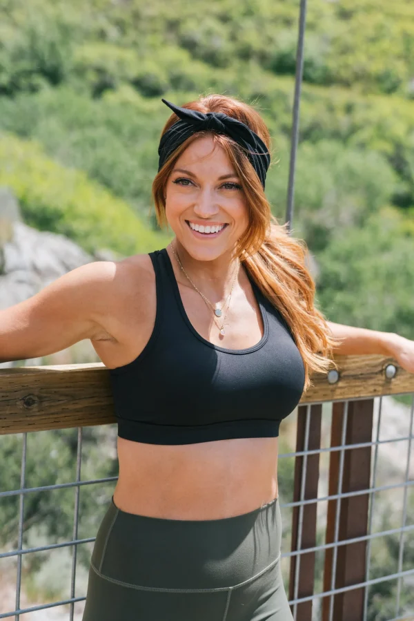 Headbands>Maven Thread BLACK BASICS - 4'' Bow Headband
