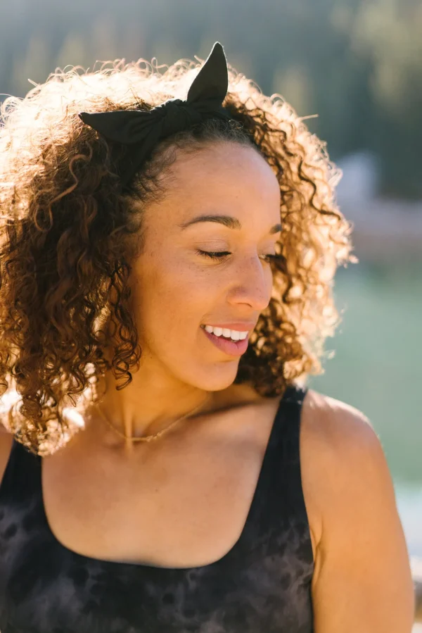 Headbands>Maven Thread BLACK BASICS - 4'' Bow Headband