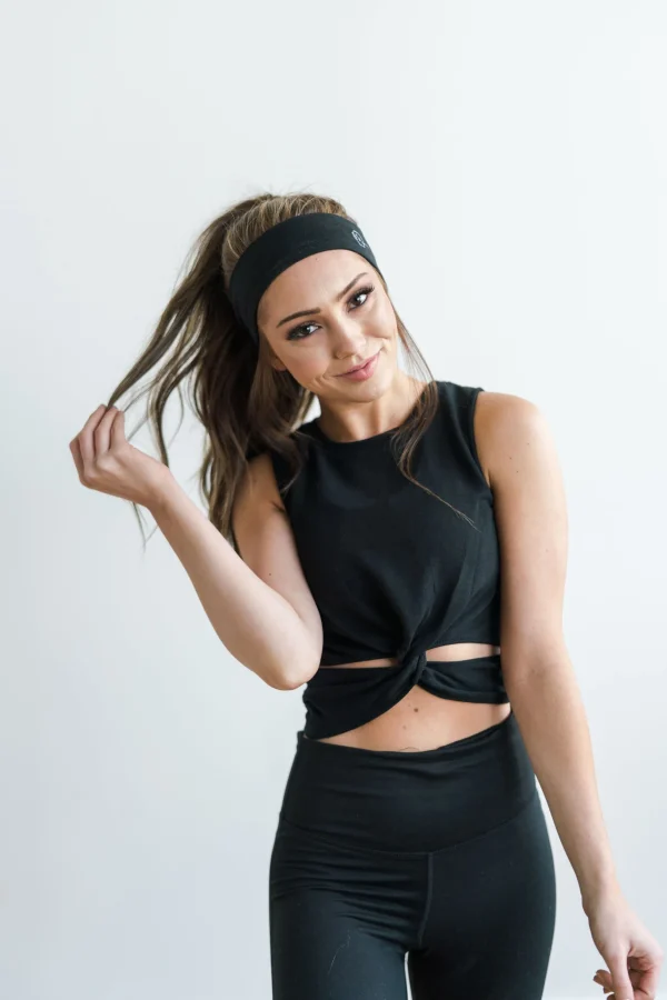 Headbands>Maven Thread BLACK BASICS - 2'' Headband