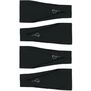 Headbands>Maven Thread BLACK BASICS 4 Pack - 4'' Headband