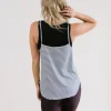 Tanks>Maven Thread Breathe Tank - Bu0026W Stripe