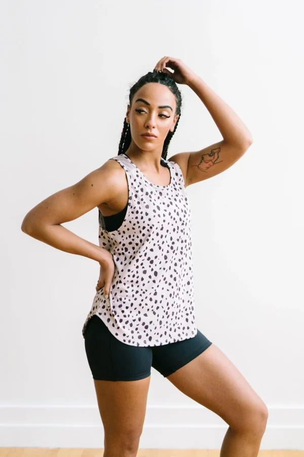 Tanks>Maven Thread Breathe Tank - Dalmatian