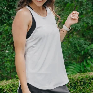 Tanks>Maven Thread Breathe Tank - White