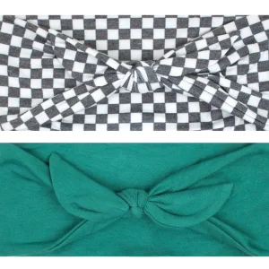 Headbands>Maven Thread CHECKERED - 4'' Bow Headband