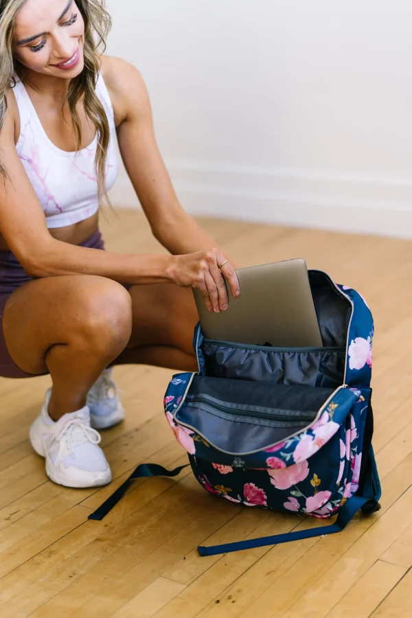Backpacks>Maven Thread Classic Backpack - Navy Floral