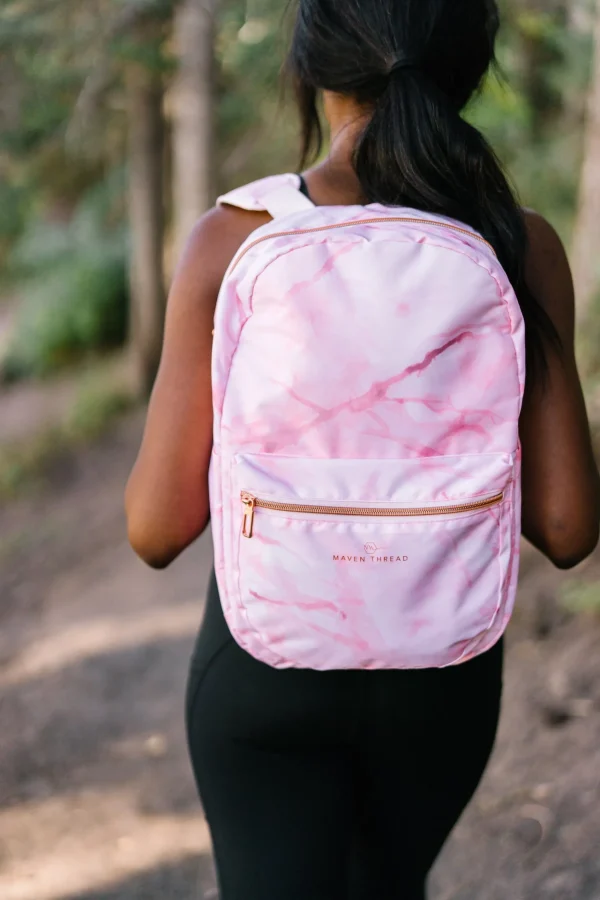 Backpacks>Maven Thread Classic Backpack - Pink Marble