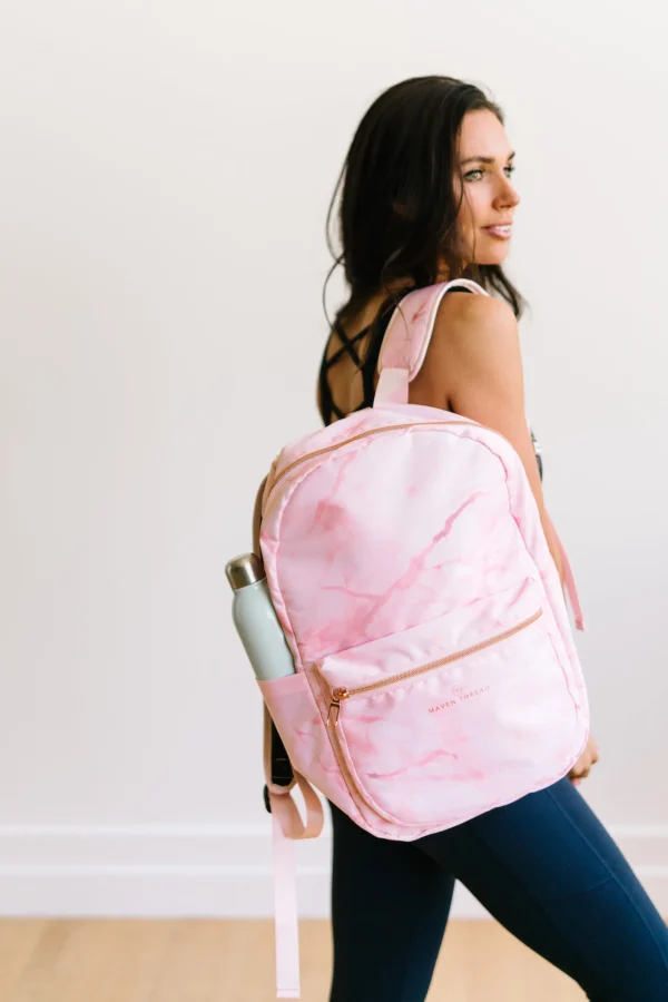 Backpacks>Maven Thread Classic Backpack - Pink Marble