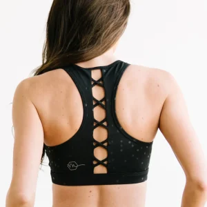 Sports Bras>Maven Thread Courage Sports Bra - Black Dots