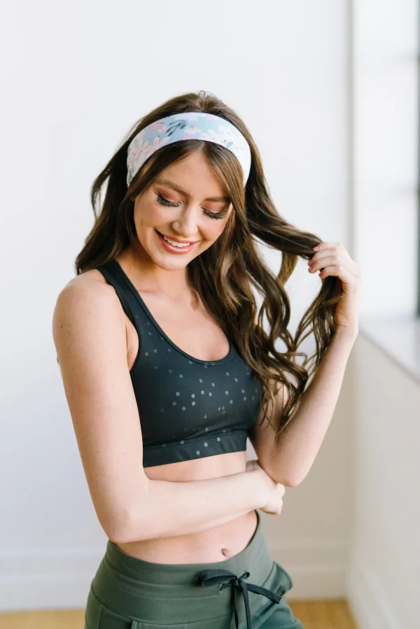Sports Bras>Maven Thread Courage Sports Bra - Black Dots