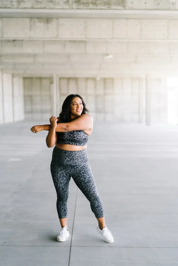 Sports Bras>Maven Thread Courage Sports Bra - Gray Leopard
