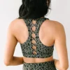 Sports Bras>Maven Thread Courage Sports Bra - Green Leopard