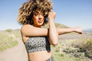 Sports Bras>Maven Thread Courage Sports Bra - Green Leopard