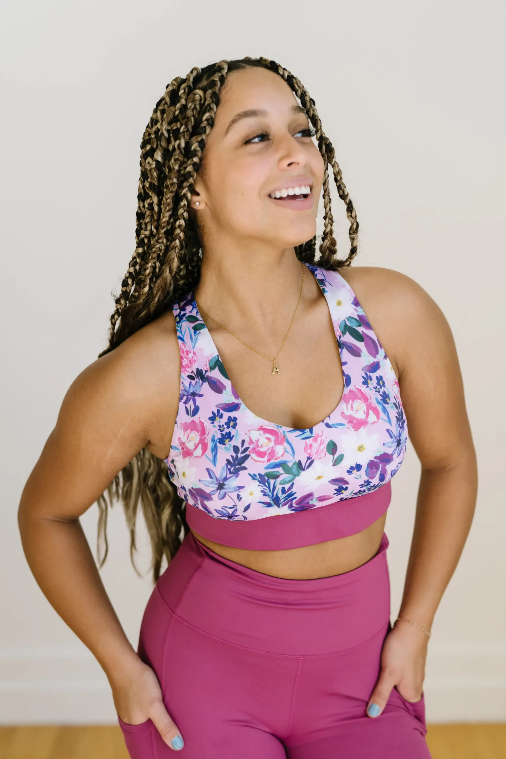 criss_cross_sports_bra__d_1.webp Sports Bras>Maven Thread Criss Cross Sports Bra - Deep Orchid