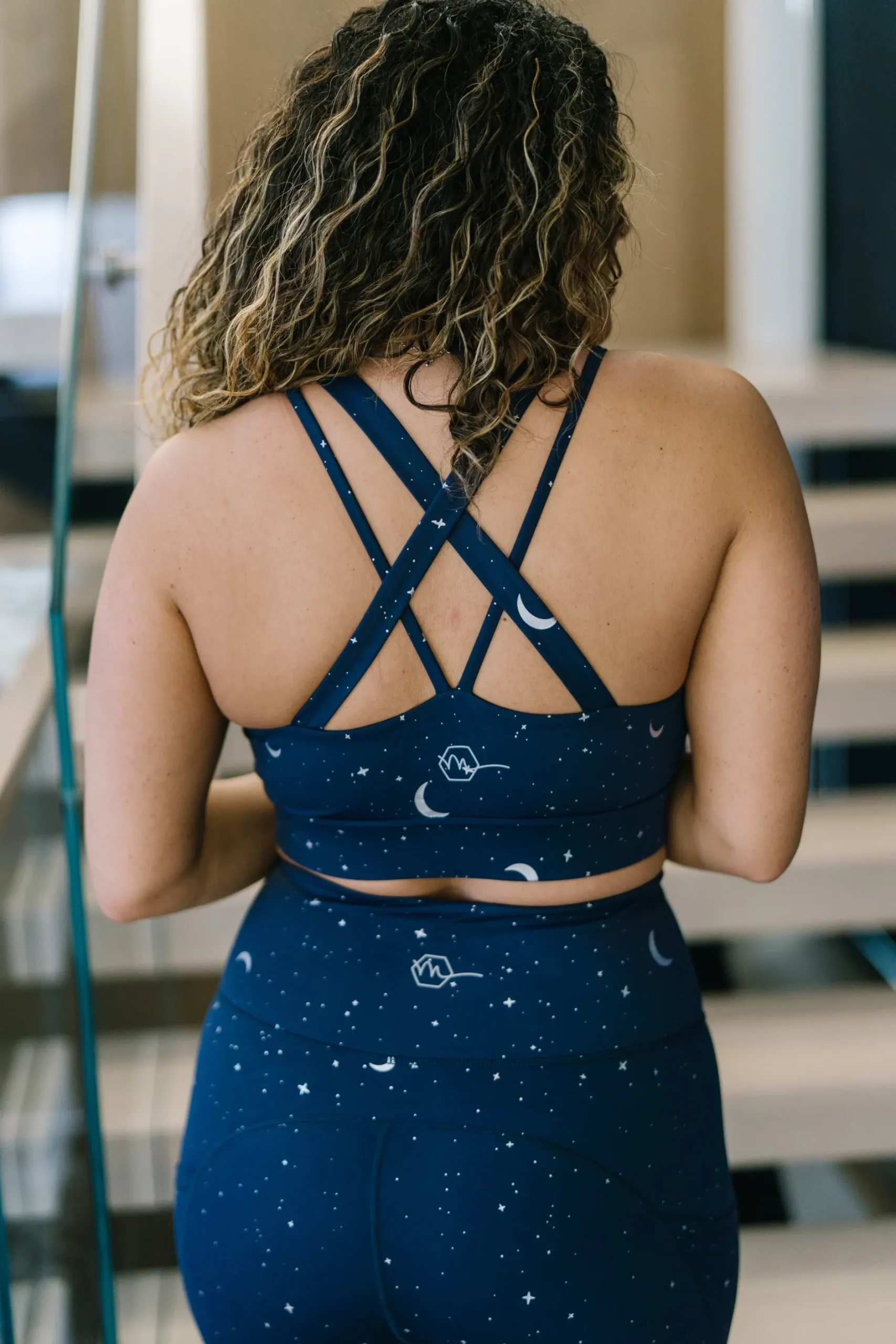 criss_cross_sports_bra__n_3.webp Sports Bras>Maven Thread Criss Cross Sports Bra - Navy Moons