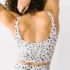 Sports Bras | Tanks>Maven Thread Crop Tank Sports Bra - Dalmatian