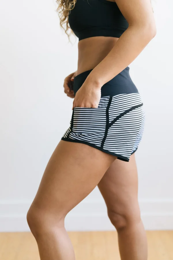 Shorts>Maven Thread Elite Shorts - 3.5'' - Bu0026W Stripes