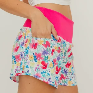 Shorts>Maven Thread Elite Shorts - 3.5'' - Hot Pink Floral