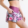 Shorts>Maven Thread Elite Shorts - 3.5'' - Maroon Floral