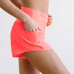 Shorts>Maven Thread Elite Shorts - 3.5'' - Neon Orange