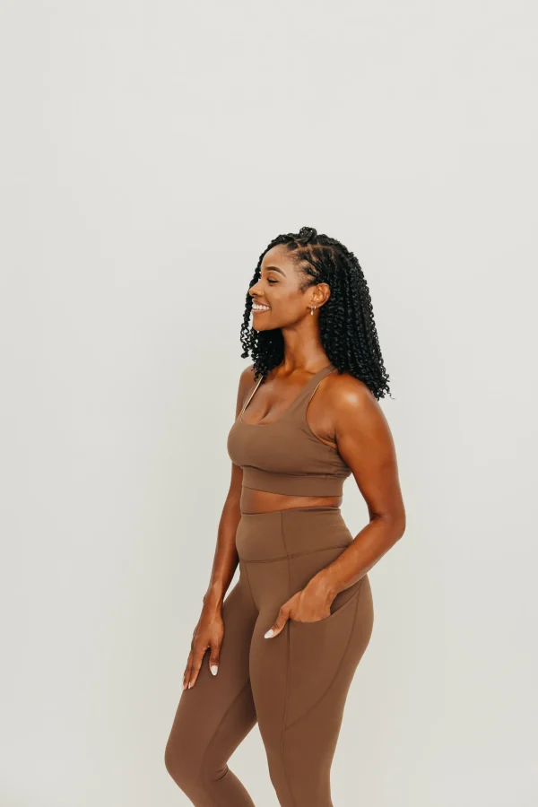 Sports Bras>Maven Thread Fearless Sports Bra - Brown