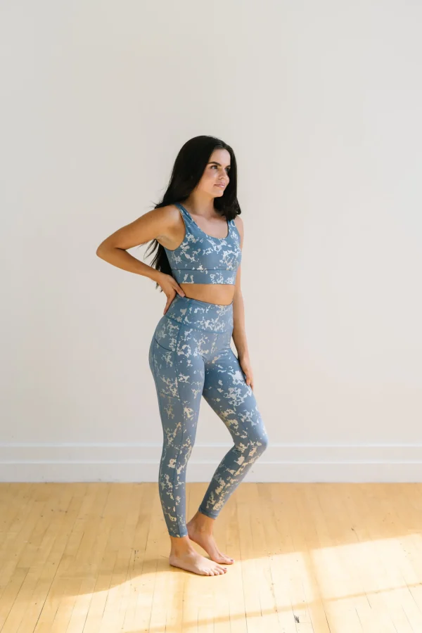 Sports Bras>Maven Thread Fierce Sports Bra - Silver Foil