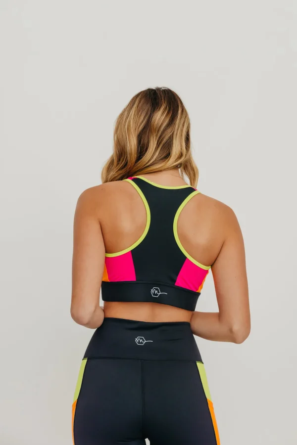 Sports Bras>Maven Thread Flex Sports Bra - Neon