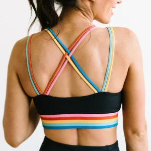 Sports Bras>Maven Thread Flow Sports Bra - Rainbow