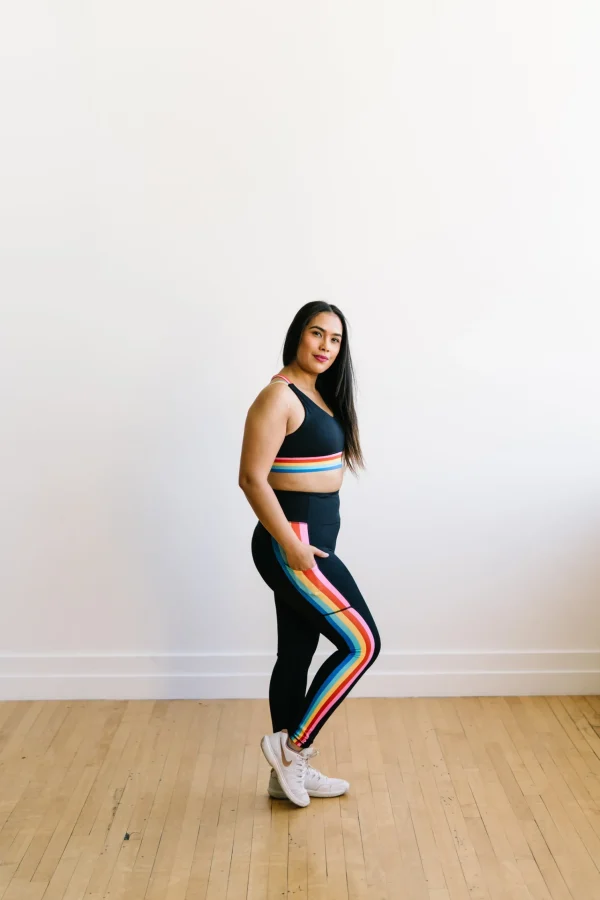 Sports Bras>Maven Thread Flow Sports Bra - Rainbow