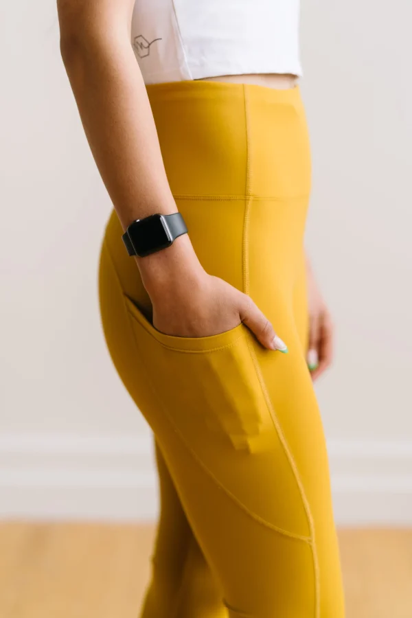 Leggings>Maven Thread Focus Leggings - Mustard