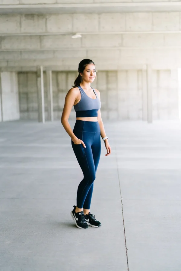 Leggings>Maven Thread Focus Leggings - Navy