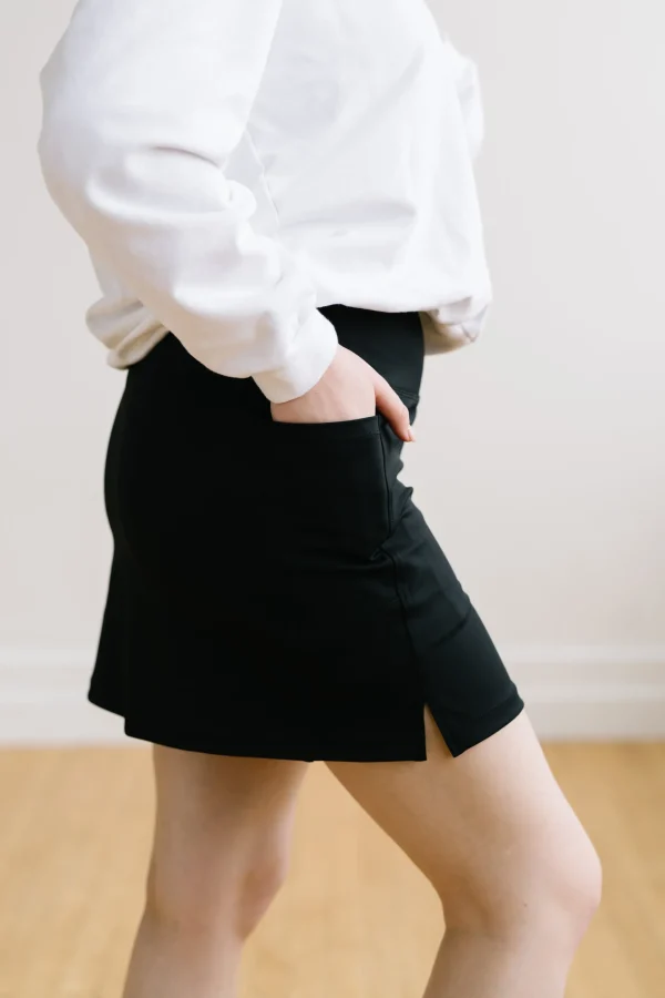 Skirts>Maven Thread High Rise Active Skirt - Black