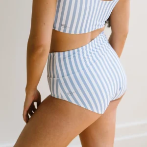 Swim Bottoms | Swim Bottoms>Maven Thread High Rise Bottoms - Blue Stripe