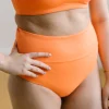 Swim Bottoms | Swim Bottoms>Maven Thread High Rise Bottoms - Citrus