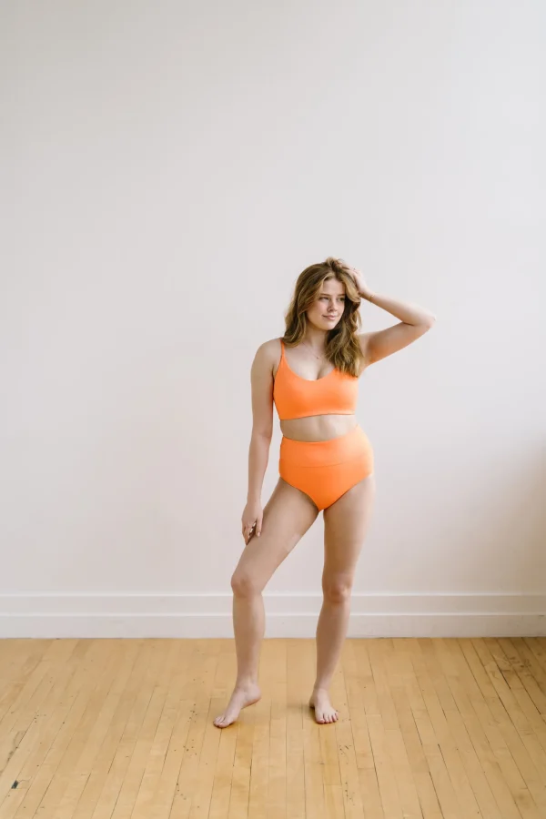 Swim Bottoms | Swim Bottoms>Maven Thread High Rise Bottoms - Citrus