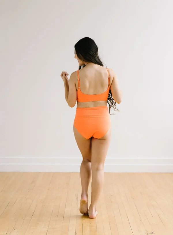 Swim Bottoms | Swim Bottoms>Maven Thread High Rise Bottoms - Citrus