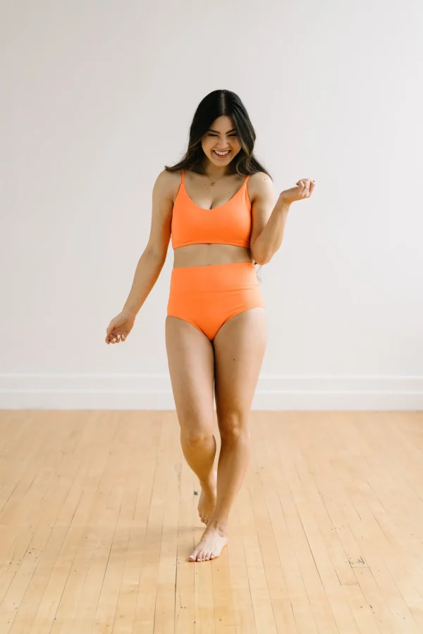 Swim Bottoms | Swim Bottoms>Maven Thread High Rise Bottoms - Citrus
