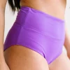 Swim Bottoms | Swim Bottoms>Maven Thread High Rise Bottoms - Electric Purple
