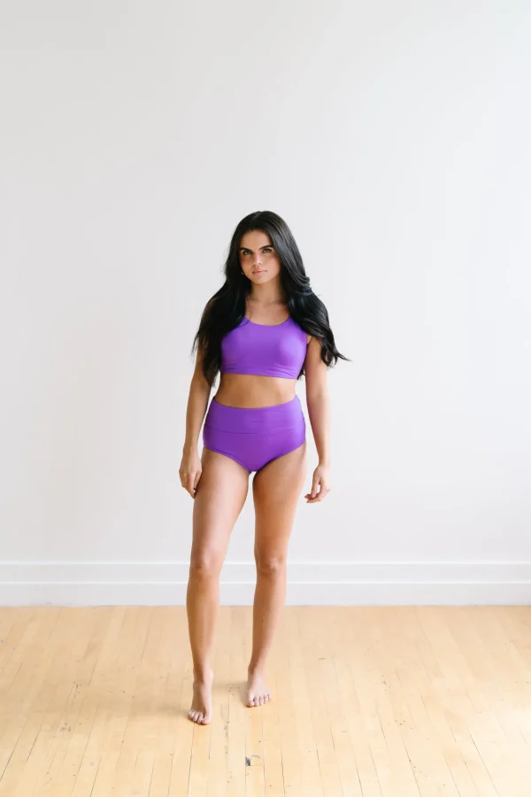 Swim Bottoms | Swim Bottoms>Maven Thread High Rise Bottoms - Electric Purple